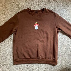 Brown Funny Animal Sweatshirt